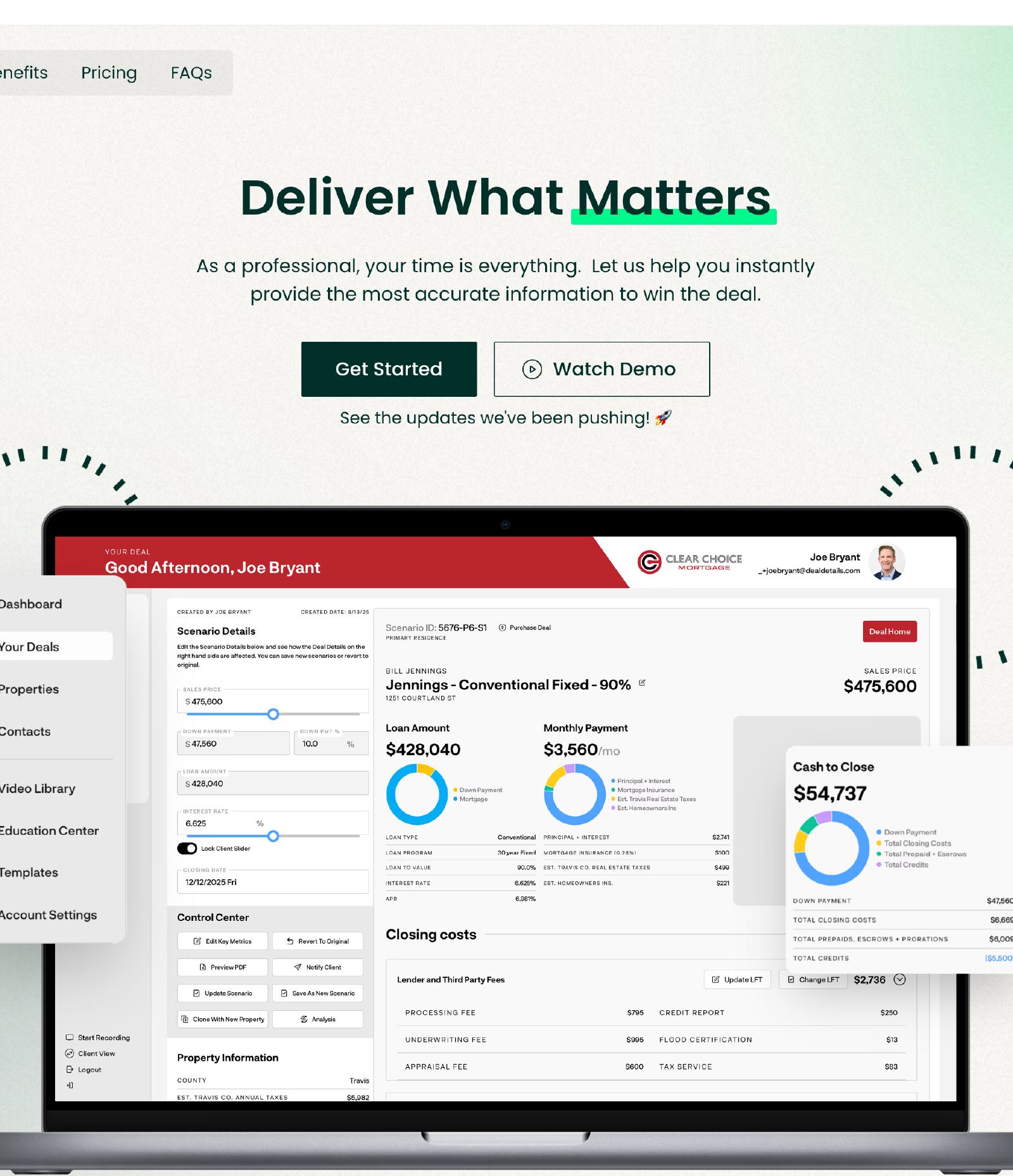 Deal Details — Design & Develop Real Estate Lending Software Platform for Deal Details