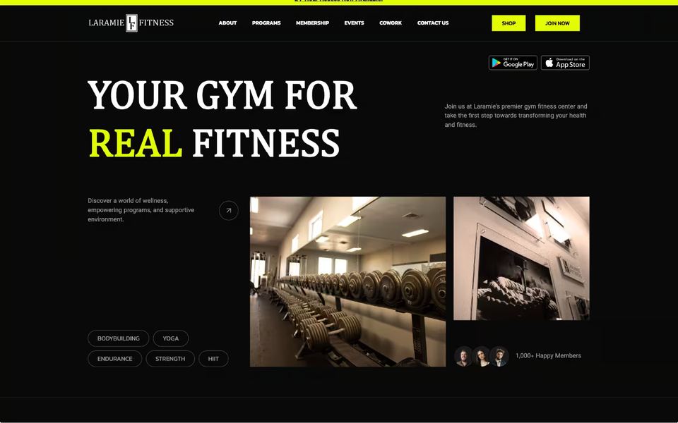Laramie Fitness - work by Mondo